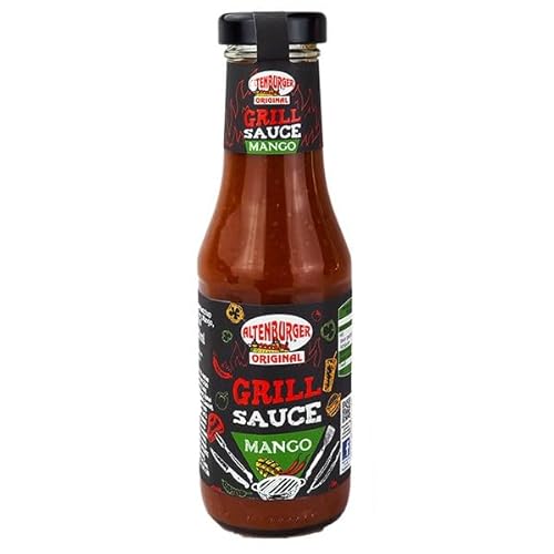 Altenburger Original Grill Sauce Mango, 320 ml in der Flasche, feurig-fruchtig leckerer Geschmack von Altenburger Original