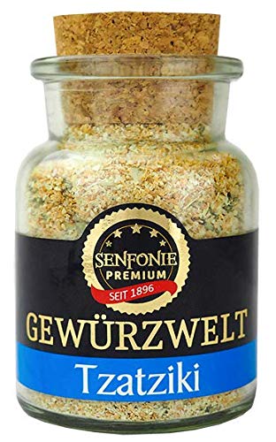 Altenburger Original Senfonie Premium Tzatziki Gewürzzubereitung, 90g im Korkenglas, natürliche Gewürzmischung ohne künstliche Zusatzstoffe von Altenburger Original