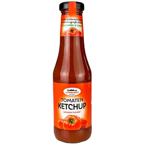 Altenburger Original Tomaten Ketchup I 450ml Flasche Tomatenketchup I Basis für Tomatensoße I Dip oder als Pomes Soße von Altenburger Original