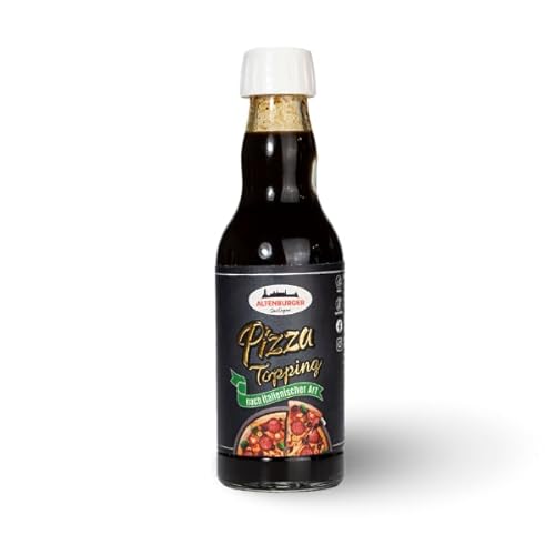 Pizza Topping 200ml Sauce und Topping für Pizza, Sandwiches, Suppen mit feiner Oregano Note von Altenburger Original