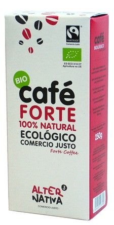 Kaffee Forte, 100% Natural, Bio & Fairtrade, gemahlen, 250g von AlterNativa3