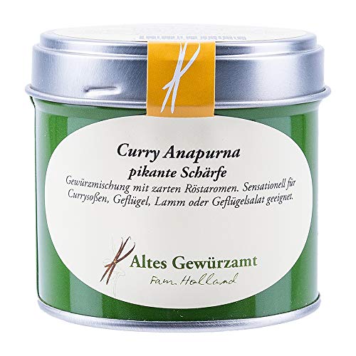 Altes Gewürzamt - Curry Anapurna pikante Schärfe, Gewürzmischung Dose 70g von Altes Gewürzamt