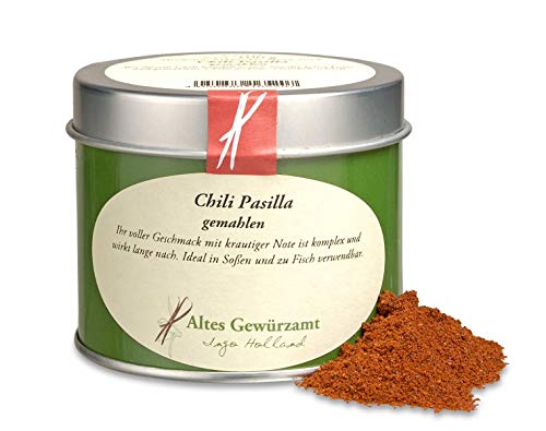 Altes Gewürzamt Chili Pasilla Gewürz 80 g - Ingo Holland von Altes Gewürzamt Ingo Holland