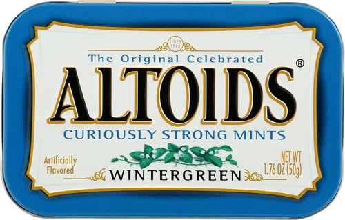 Kurioserweise Strong Mints Altoids, Wintergrün, 1,76-Unzen Dosen (Packung mit 12) von Altoids