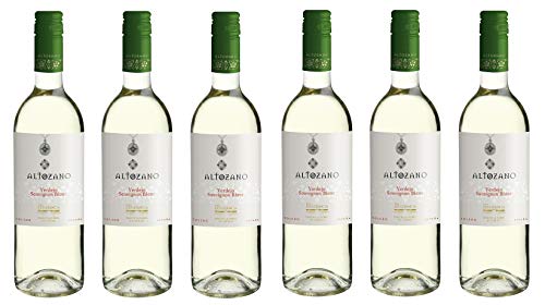 6x 0,75l - 2023er - Altozano - Blanco - Verdejo & Sauvignon Blanc - Vino de la Tierra de Castilla I.G.P. - Spanien - Weißwein trocken von Altozano