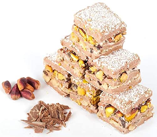 Baklava-Delight Schokolade mit Pistazie und Kokosraspeln 1000g von Alucra