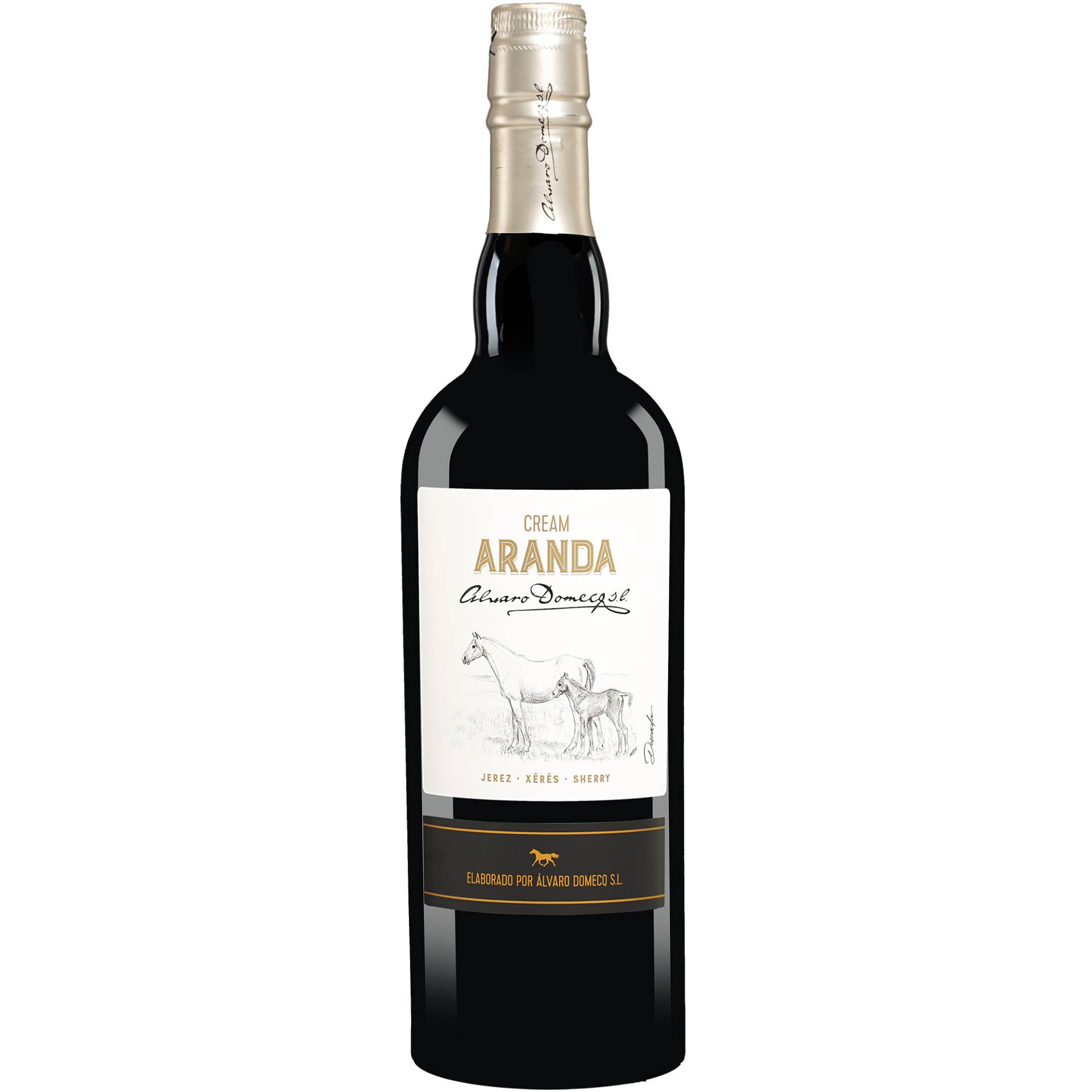 Álvaro Domecq Cream »Aranda«  0.75L 18.5% Vol. Süß aus Spanien von Álvaro Domecq