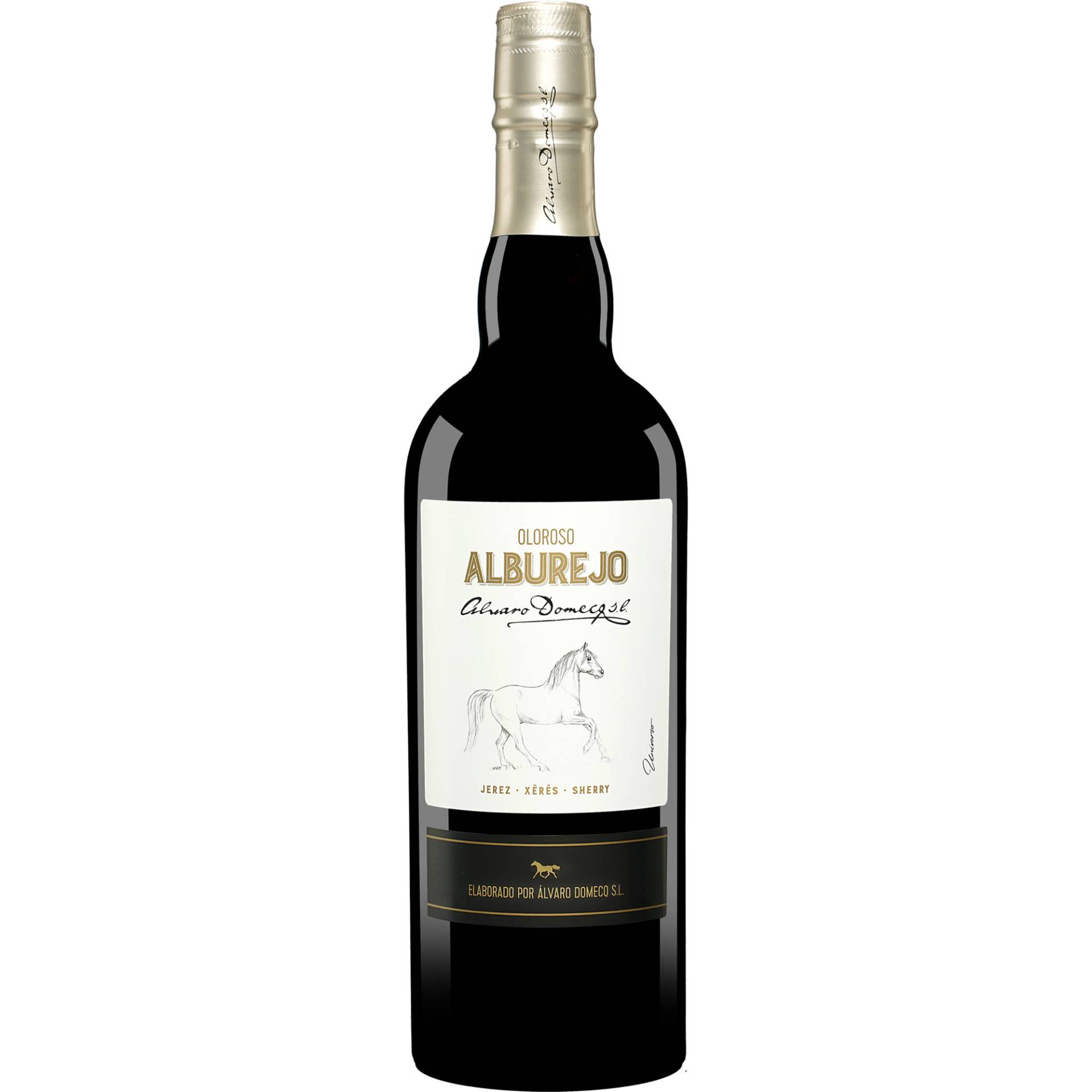 Álvaro Domecq Oloroso »Alburejo«  0.75L 19% Vol. Trocken aus Spanien von Álvaro Domecq