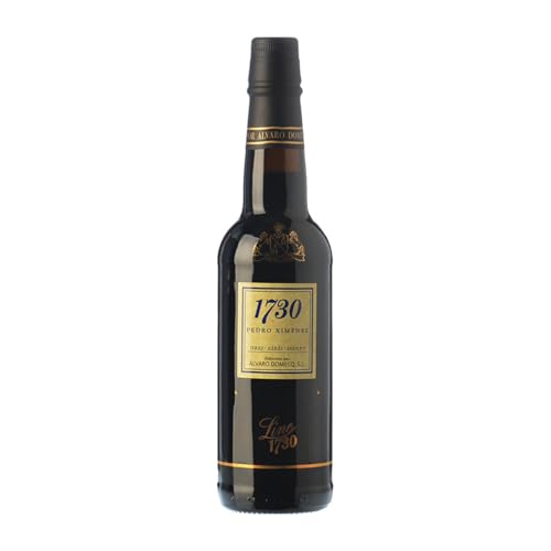 Domecq PX 1730 Pedro Ximénez Manzanilla-Sanlúcar de Barrameda Halbe Flasche 37 cl Süßer Wein von Álvaro Domecq