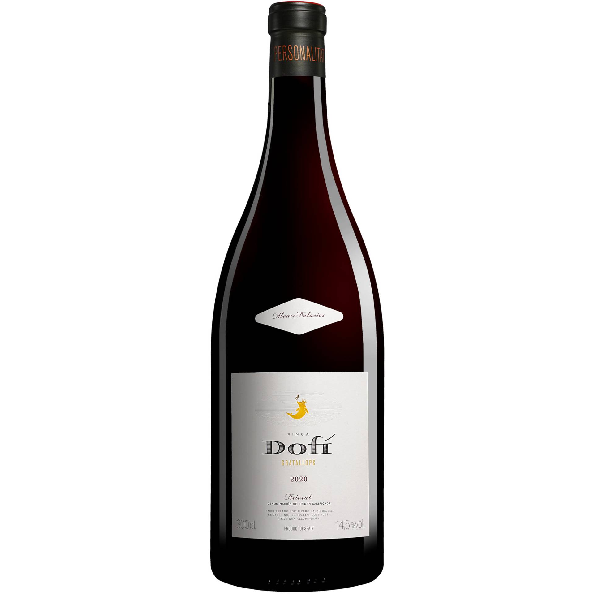 Palacios Priorat »Finca Dofí« - 3,0 L. Doppelmagnum 2022  3L 14.5% Vol. Rotwein Trocken aus Spanien von Álvaro Palacios