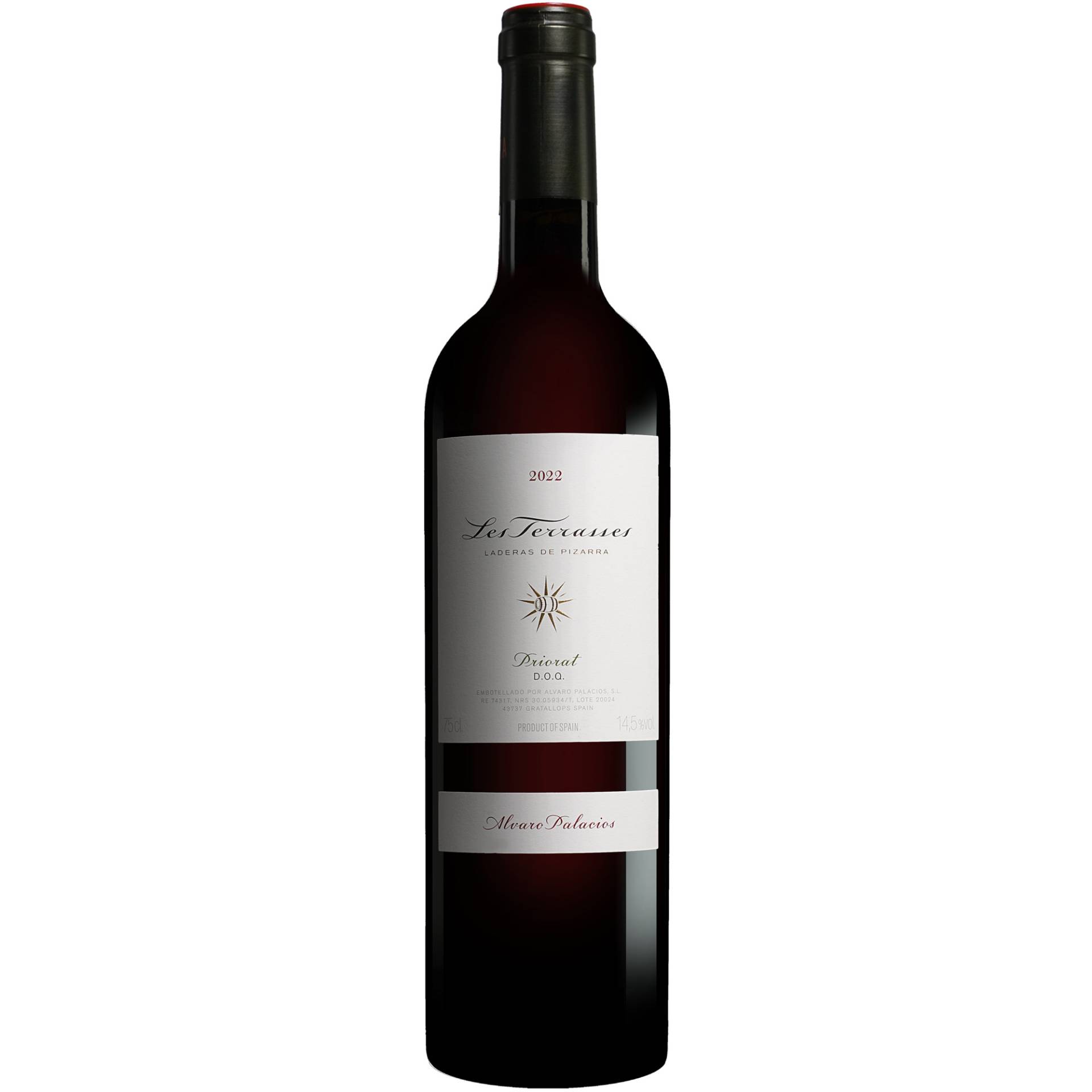 Palacios Priorat »Les Terrasses« 2022  0.75L 14.5% Vol. Rotwein Trocken aus Spanien von Álvaro Palacios