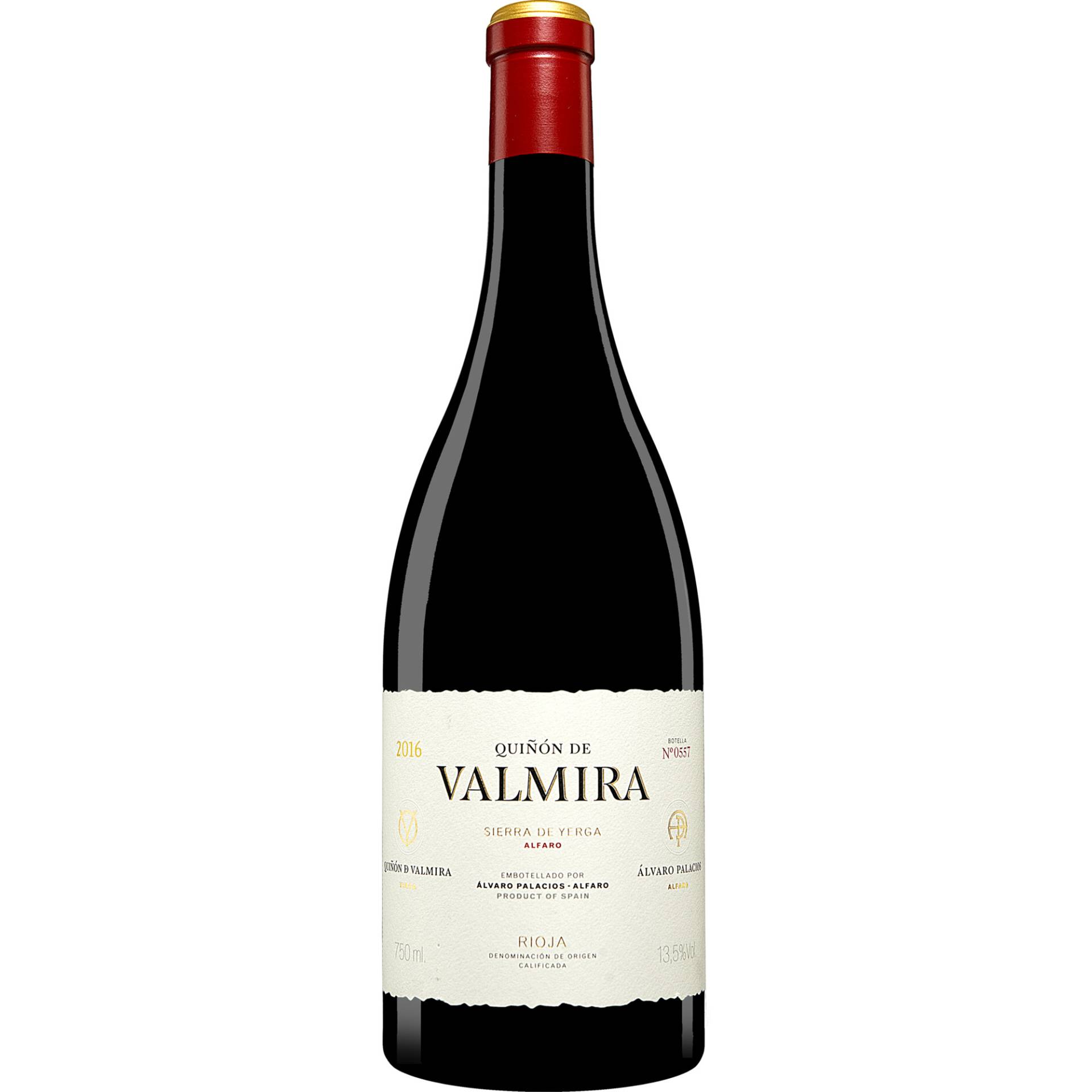 Palacios »Quiñón de Valmira« 2016  0.75L 13.5% Vol. Rotwein Trocken aus Spanien von Álvaro Palacios