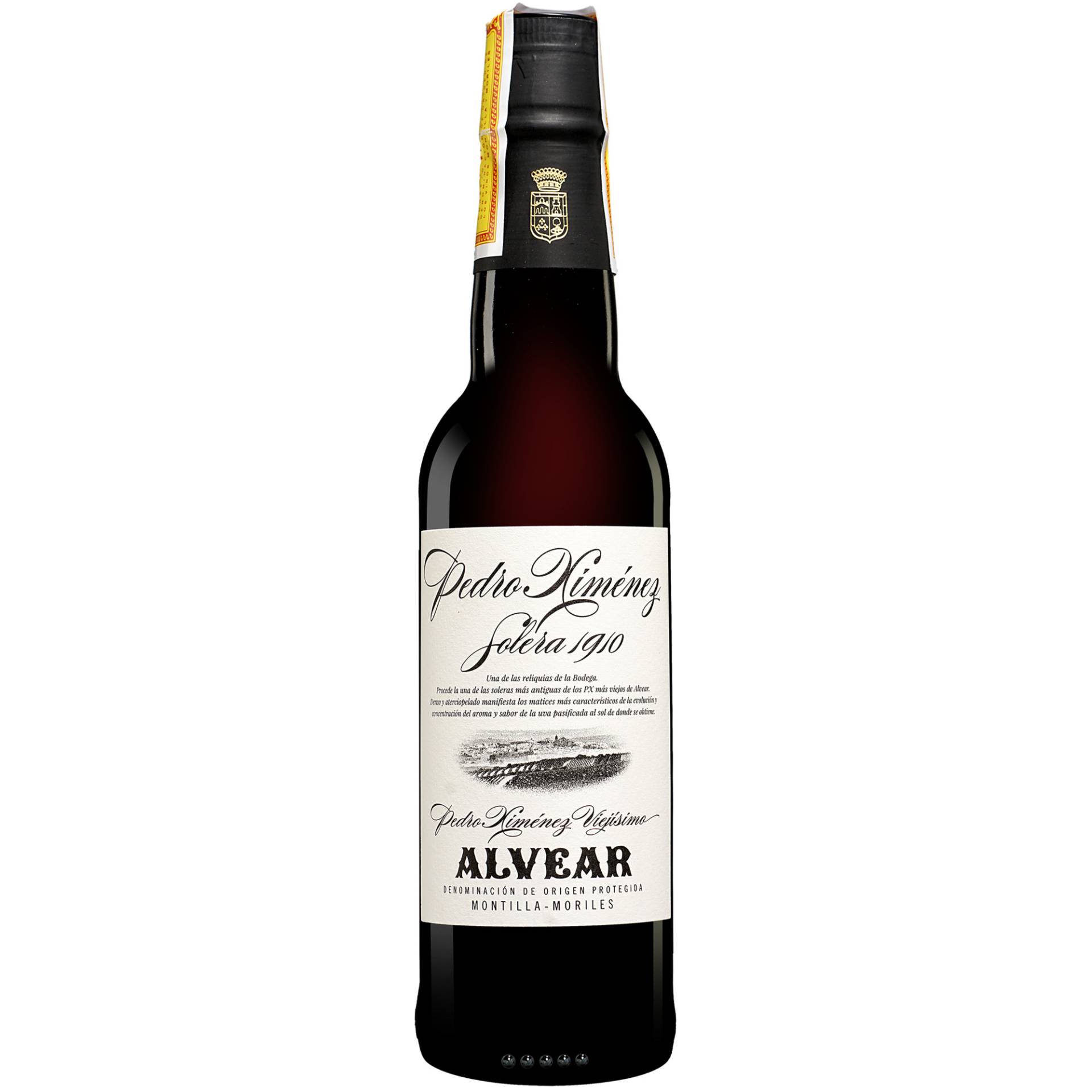 Alvear Pedro Ximénez Solera 1910 - 0,375 L.  0.375L 15% Vol. Sehr Süß aus Spanien von Alvear