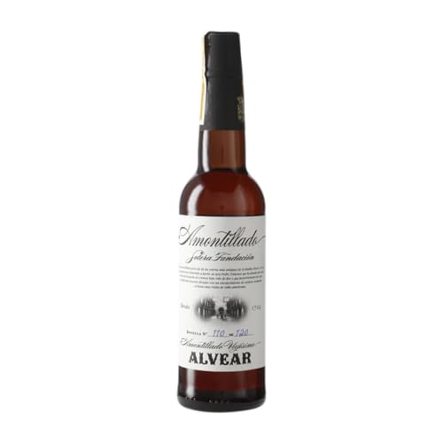 Alvear Solera Fundación Amontillado Montilla-Moriles Halbe Flasche 37 cl Verstärkter Wein von Alvear