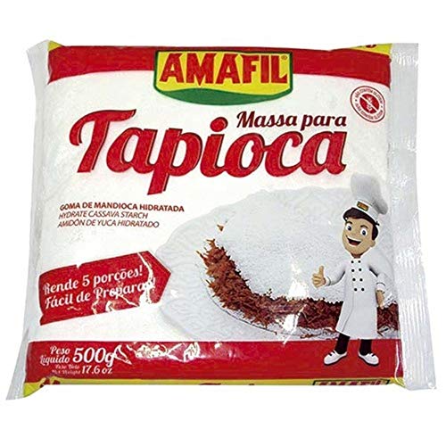 Amafil Massa Para Tapioca | Tapiokastärke | Glutenfreies Mehl | 500 von Amafil