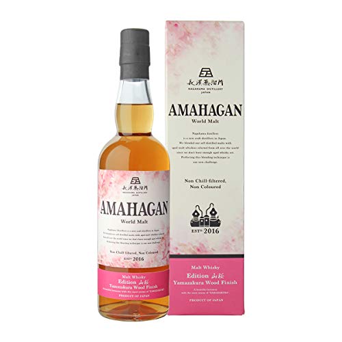 Amahagan World Malt Whisky YAMAZAKURA WOOD Finish 47% Vol. 0,7l in Geschenkbox von Amahagan