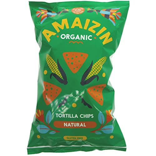 CHIPS MAIS GESALZEN GLUTENFREI BIO 150 g - AMAIZIN von Amaizin