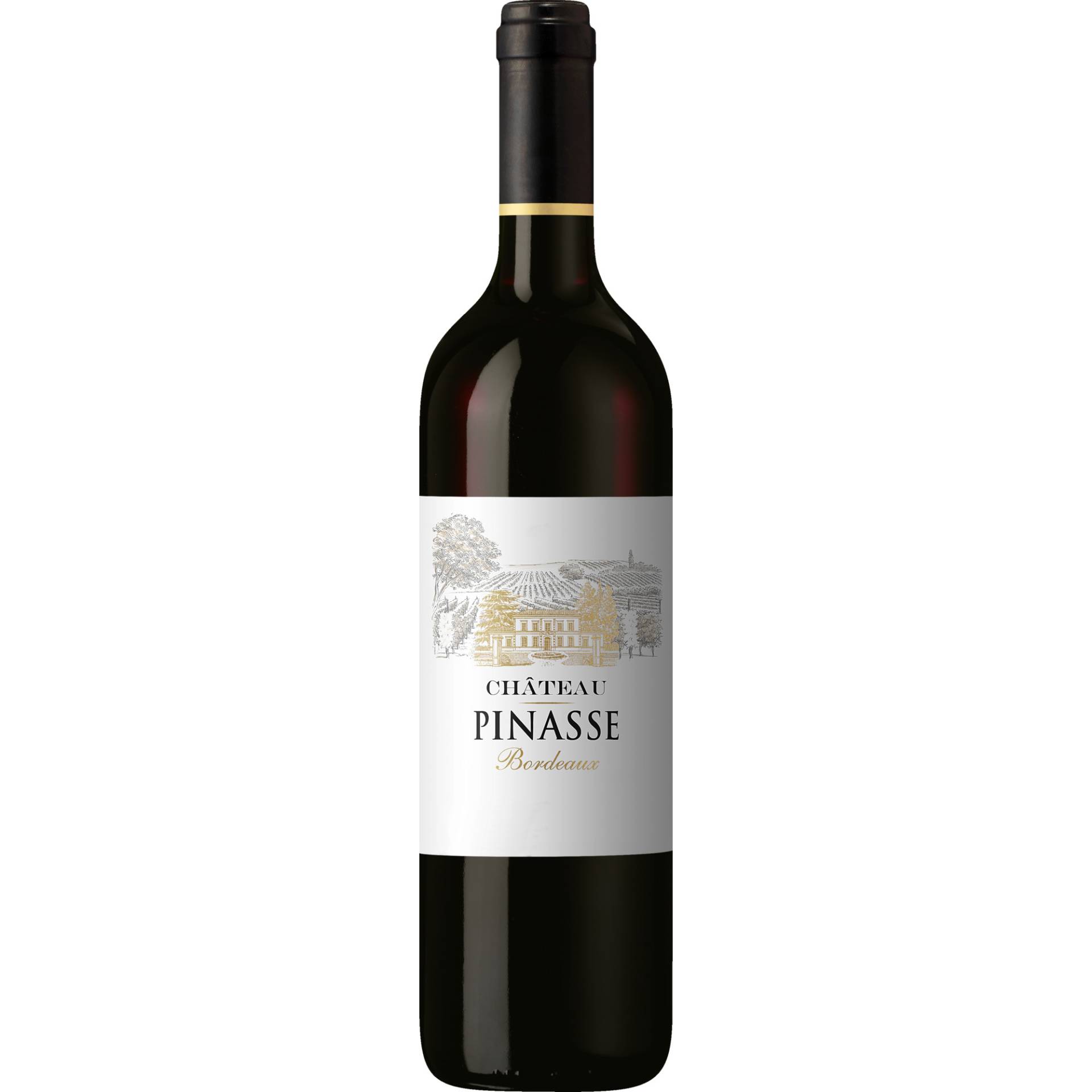 Château Pinasse, Bordeaux AOP, Bordeaux, 2022, Rotwein von Amand Chaperon à 33330 France