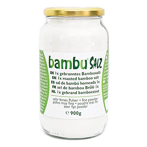 Aman Prana Bambussalz, 1 x gebrannt, sehr fein (groß), 900g von Amanprana