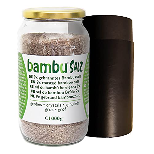 Aman Prana Bambussalz, 9x gebrannt, grob (groß), 1kg von Amanprana