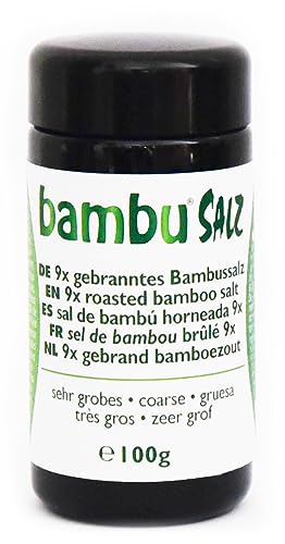 Aman Prana Bambussalz, 9x gebrannt, sehr grob, 100g von Amanprana