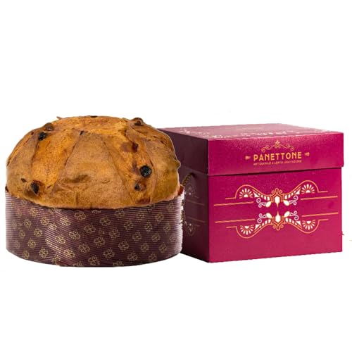 Panettone Traditionelle Handwerkskunst – australische Rosinen – kandierte Orange – 1 kg – Babyhaus – Neapel von Amanti taste and passion