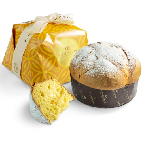 Panettone von Pandorato | Bonfissuto | Sizilianisches Gebäck | Canicattì Sicilia | 1 kg | Pandoro | Süßes Weihnachten | Weihnachtsgeschenk von Amanti taste and passion