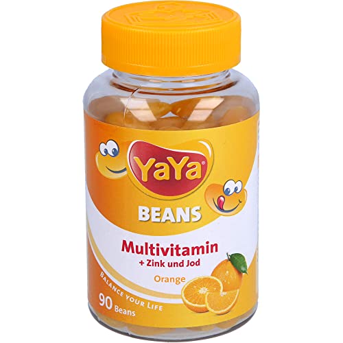 Yaya Beans Orange Zink und Jod Kaudragees von Amapharm GmbH
