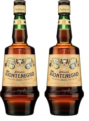 Amaro Montenegro 70cl - Italiano Bitter 23% Vol. (Packung mit 2) von Amaro Montenegro