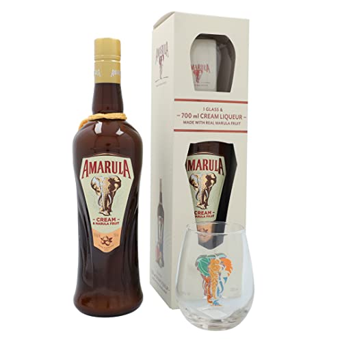 Amarula Marula Fruit Cream 17% Vol. 0,7l in Geschenkbox mit Glas von Amarula