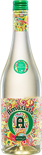 6x 0,75l - Amatista - Moscato Blanco - Frizzante - Valencia D.O. - Spanien - Perlwein süß von NUGOYA