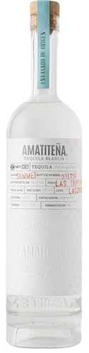 Amatiteña Tequila Blanco | 100% Agave Tequila | Traditionelle Herstellung | Aromen von Karamell, gekochter Agave, intensivem Rauch und Mineralien | 1 x 700ml | 42% vol von Amatiteña