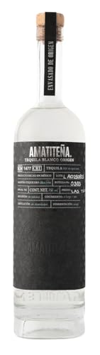 Amatiteña Tequila Blanco Origen | 100% Agave Tequila | Traditionelle Herstellung | Highproof-Tequila mit 49 Volumenprozent | 1 x 700ml | 49% vol von Amatiteña