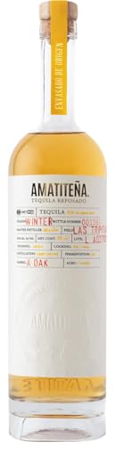 Amatiteña Tequila Reposado | 100% Agave Tequila | Traditionelle Herstellung | Aromen von gekochter Agave, Vanille, Karamell und Erde | 1 x 700ml | 42% vol von Amatiteña