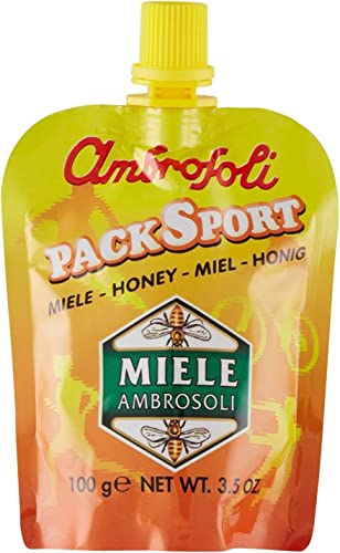 6x Ambrosoli Miele Pack Sport Honey Miel Honig aus Italien 100g von Ambrosoli