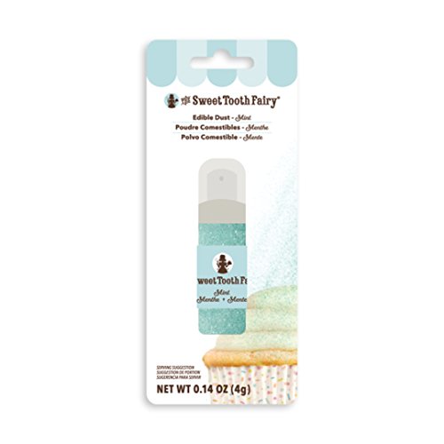 American Crafts The Sweet Tooth Fairy Edible Dust Pump - Pastry Decorating Powder - 0.14 Ounces, Mint von American Crafts