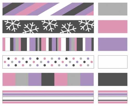 Elements Premium Ribbon - Elements - Sugar Plum von American Crafts