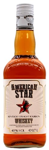 6 Flaschen American Star Bourbon Whisky 40% Vol. a 700ml von American Star