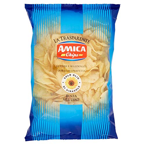 3x Amica Chips Classica Chips Patatine Kartoffelchips gesalzen 300g Kartoffel von Amica Chips