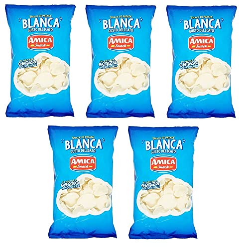 5x Amica Chips Blanca Patatine Kartoffel Snack 160g von Amica Chips