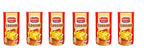 6x Amica Chips Eldorada Classica Chips Kartoffelchips gesalzen 400g Kartoffel von Amica Chips