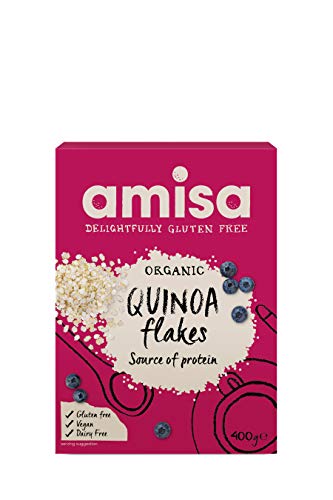 Amisa Organischen Glutenfreie Quinoa-Flocken 400G von Amisa