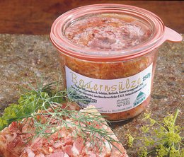 Herzhafte Bauernsülze im Weckglas | 200g | Traditionelle Spezialität für Genießer von Poiget