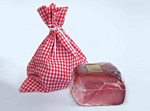 Katenschinken-Präsent Nr. 11 | Premium Katenschinken in edlem Schinkenbeutel & stabilem Karton | Ideales Geschenk für Liebhaber traditioneller Delikatessen | Norddeutsche Schinkenkunst zum Verschenken von Ammerländer Schinkendiele