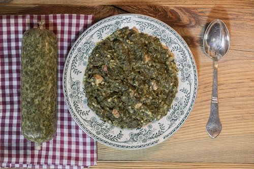 Original Ammerländer Grünkohl im Schlauch | 500g | Wenig Aufwand, Viel Geschmack | Traditioneller Genuss aus Norddeutschland von Ammerländer Schinkendiele