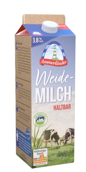 Ammerländer Weidemilch 3, 8% haltbar von Ammerländer