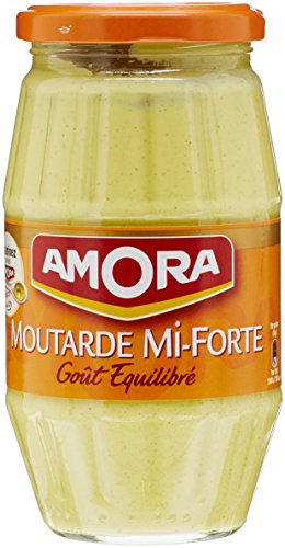 Amora Moutarde de Dijon Senf 415 g mittel scharf von Amora