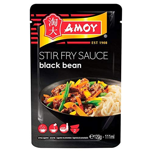 Amoy Aromatische schwarze Bohnen-Sauce, 120 g von Amoy