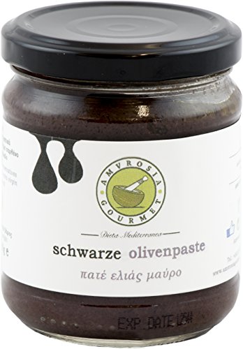 Amvrosia Gourmet - schwarze Olivenpaste - 200g von Amvrosia Gourmet