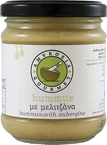 Hummuspaste mit Aubergine 200 g von Amvrosia Gourmet